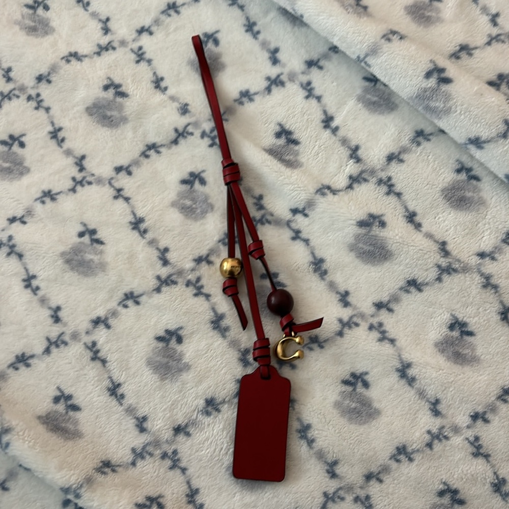 Coach Red Heritage Charm